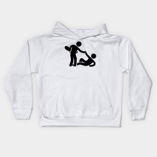 Skateboarding family Kids Hoodie